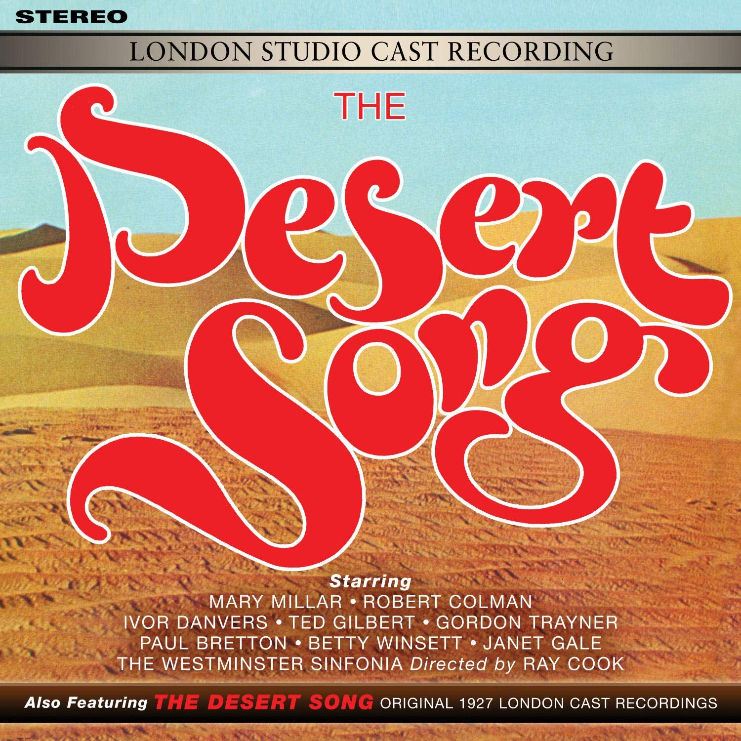 Desert Song London Studio Cast & Original 1927 London Cast