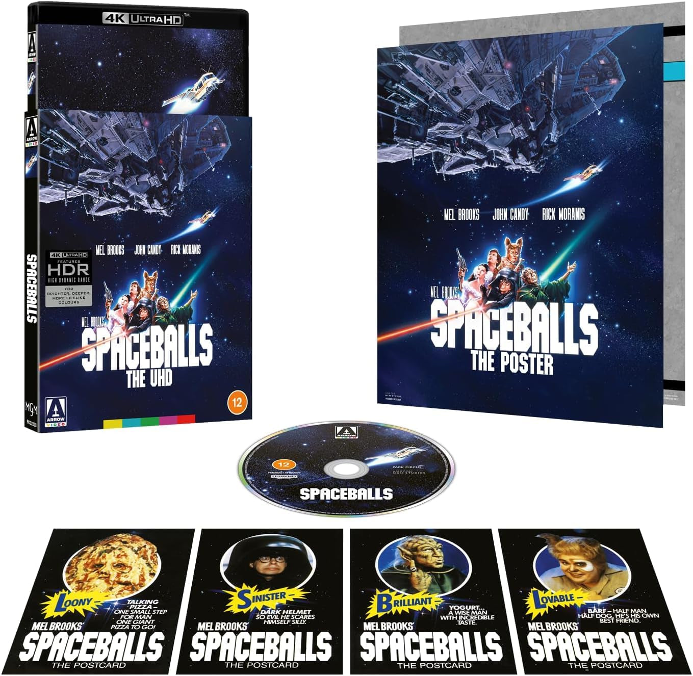 Spaceballs (1987) [4K UHD] (Arrow Limited Edition)