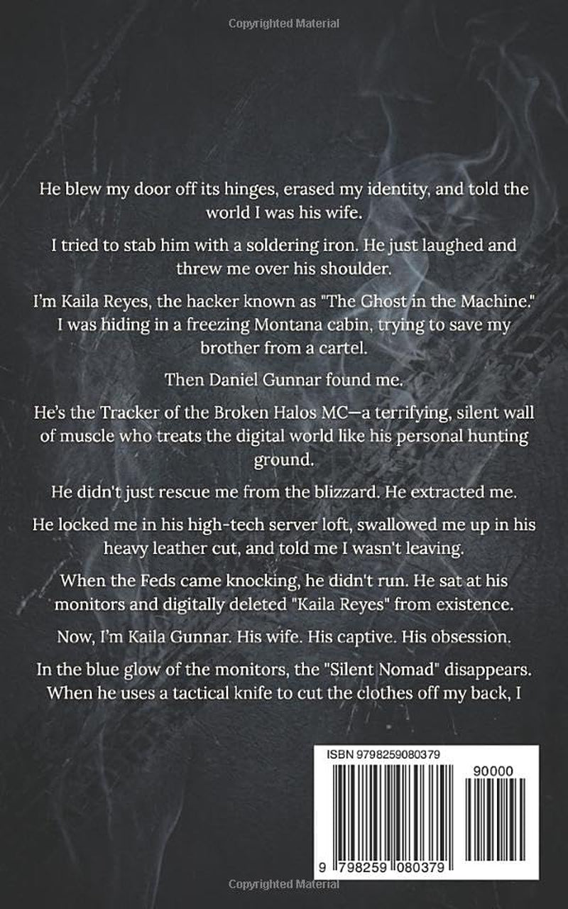 Hunted by the Tracker: A Forced Proximity Fake Marriage MC Instalove Romance (Broken Halos Motorcycle Club)