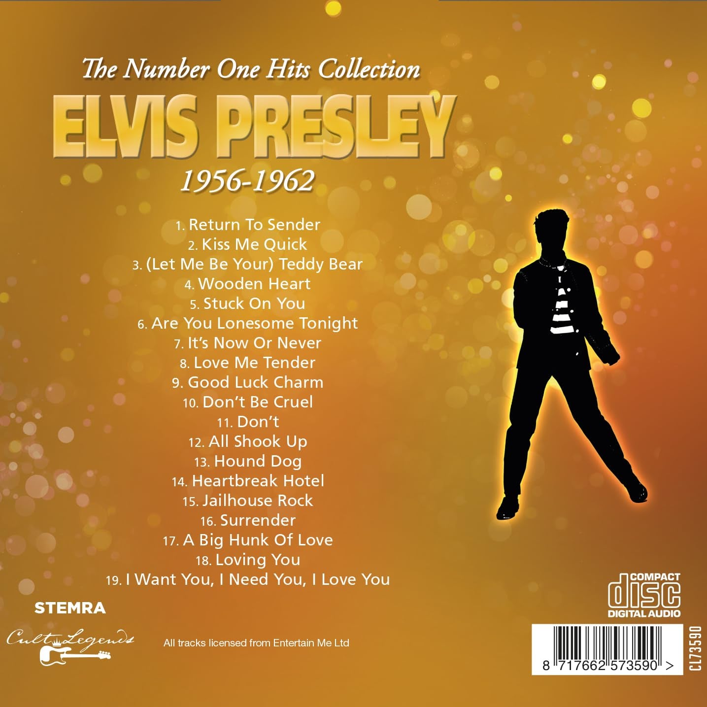 Elvis Presley - The Number One Hits [CD]