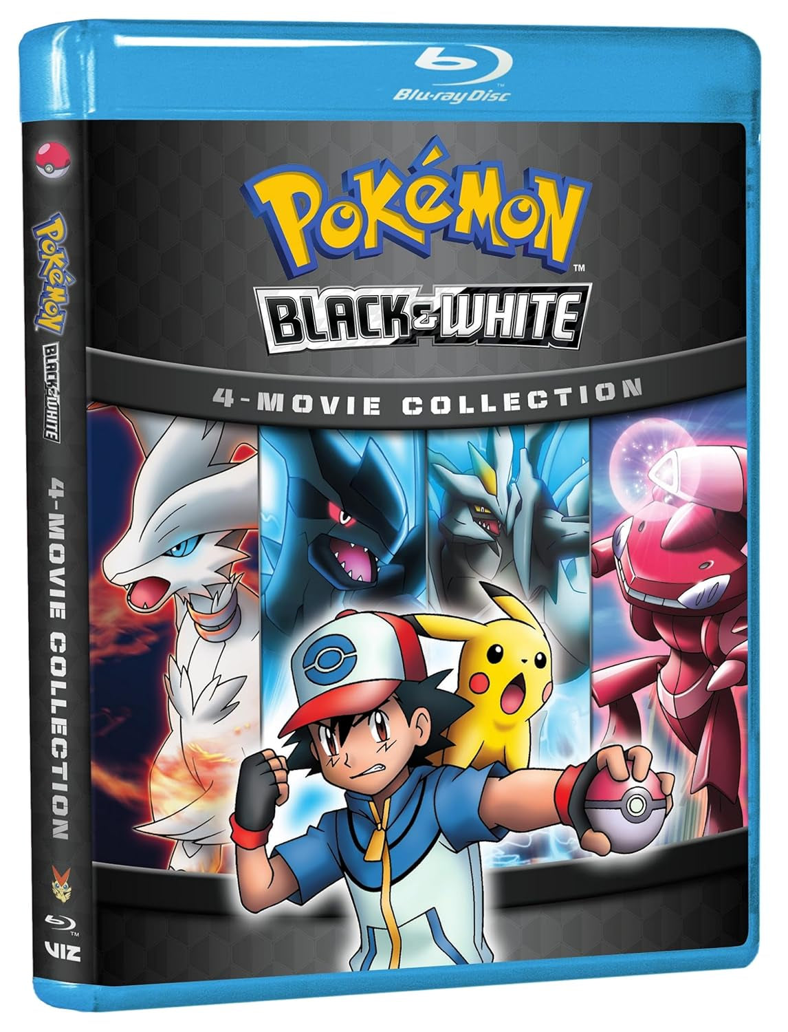 Pokemon: Black & White 4-Movie Collection (Blu-ray)