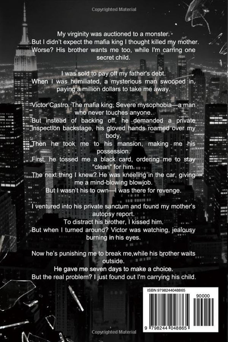 Sold to the Germaphobe Mafia King: An Age Gap, Enemies-to-Lovers, Virgin Auction, Obsessive Dark Mafia Romance (Sins of Powerful Men)