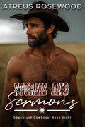 Storms and Sermons: A Sweet and Spicy MM Cowboy Romance (Sagebrush Cowboys)