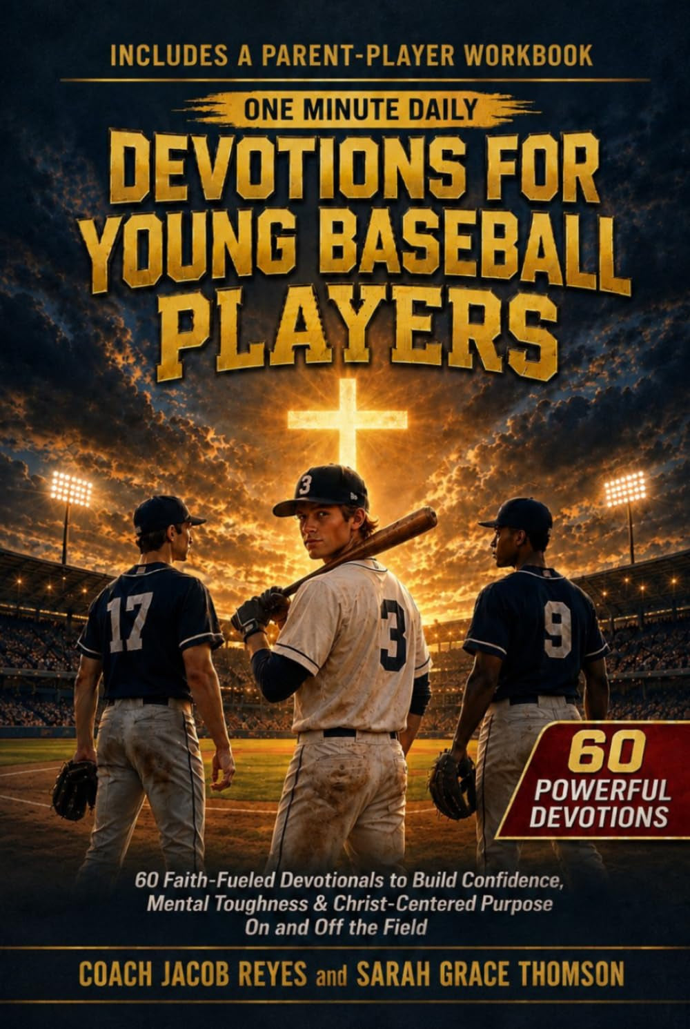 One Minute Daily Devotions for Young Baseball Players: 60 Faith-Fueled Devotionals to Build Confidence, Mental Toughness & Christ-Centered Purpose On and Off the Diamond