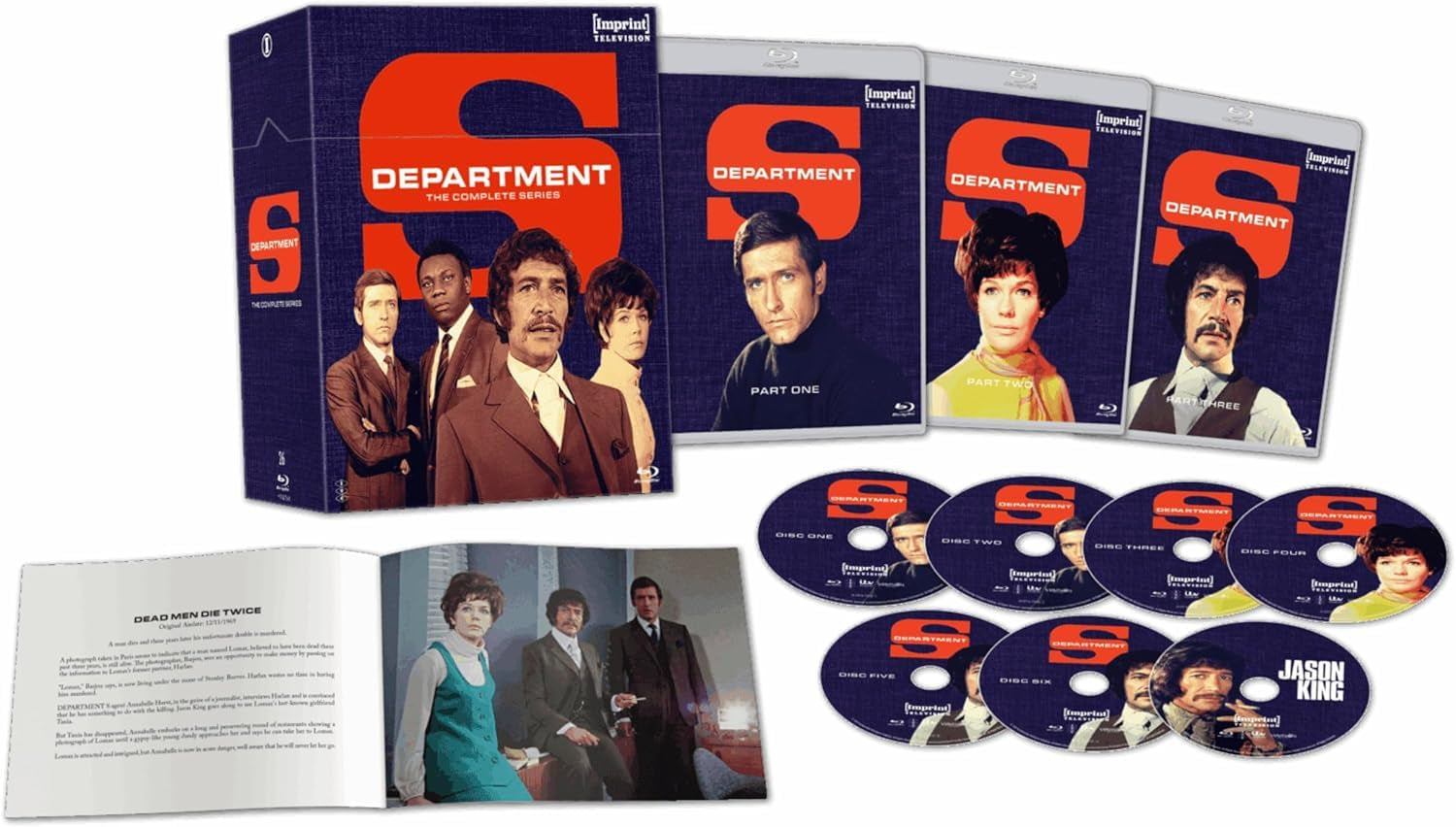 Department S: The Complete Series (1968 – 1969) [Imprint Television Limited Edition] (Blu-Ray)