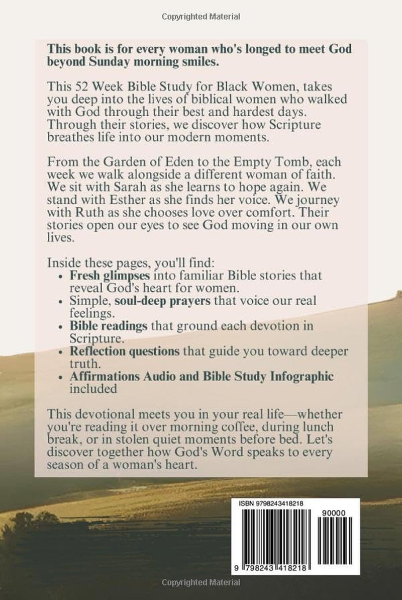 The 52-Week Bible Study Workbook for Black Women: A Year of Inspiring Scriptures Based on The Women of The Bible to Deepen Your Faith in God - 365 ... Gift Books) (Christian Books For Black Women)