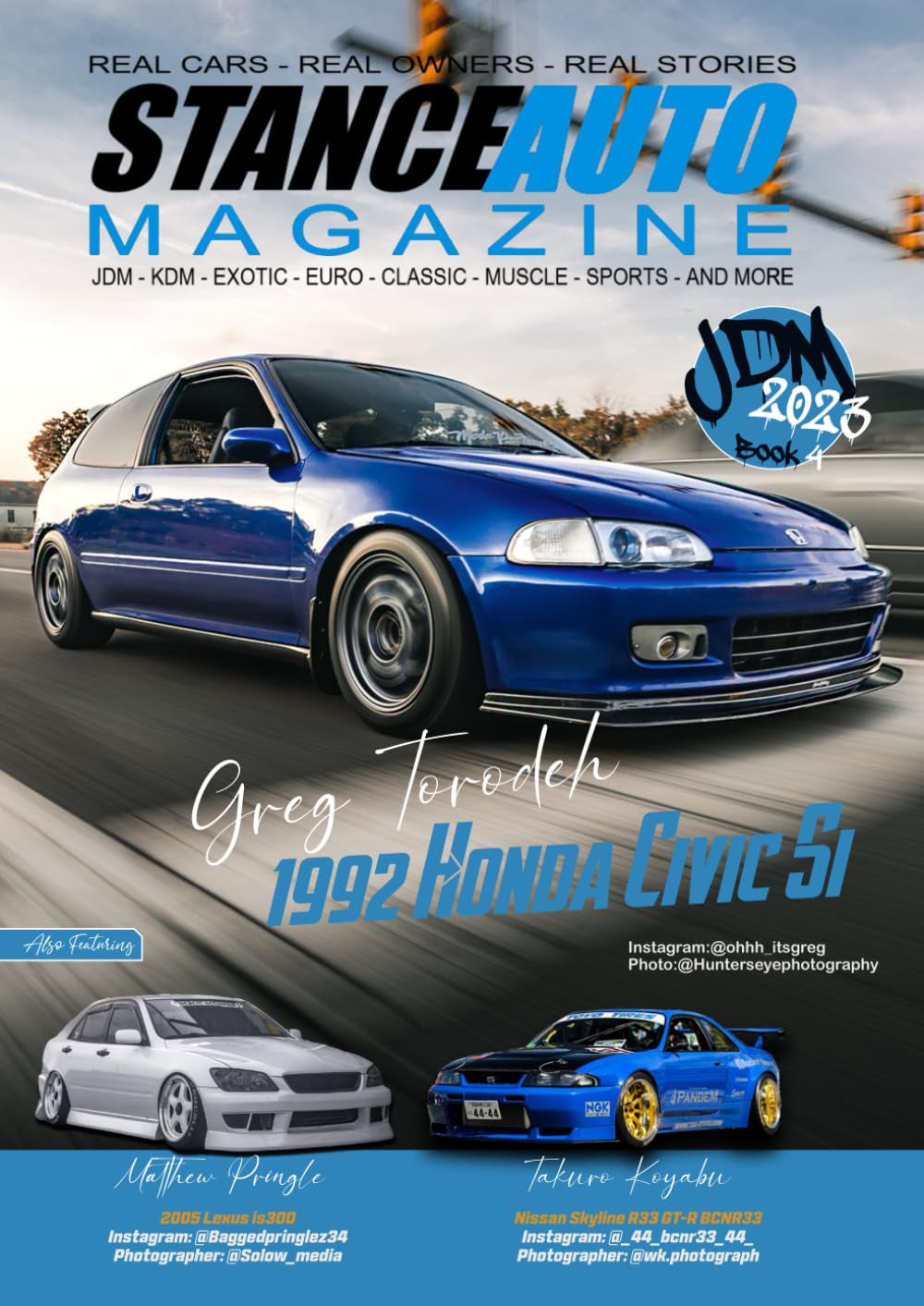 Stance Auto Magazine JDM Bk4 2023 (JDM 2023 Editions)