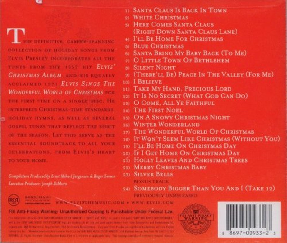 Elvis Christmas 1 Bonus Track