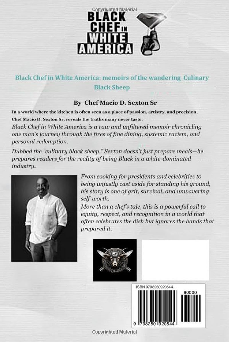 Black Chef in White America: “memoirs of the wandering culinary black sheep”
