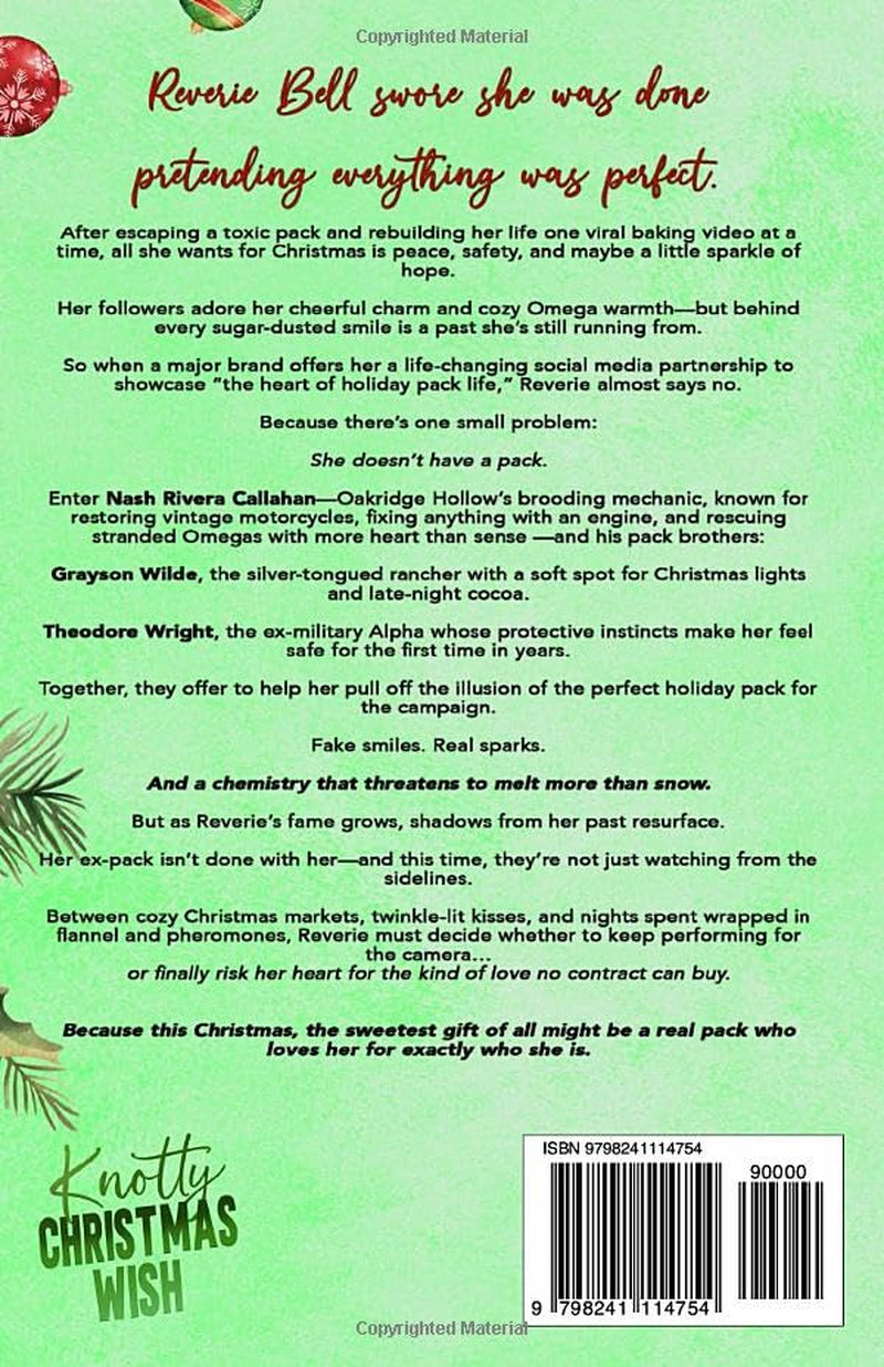 Knotty Christmas Wish: A Cozy Small Town Cowboy Omegaverse Romance (Bakedverse)