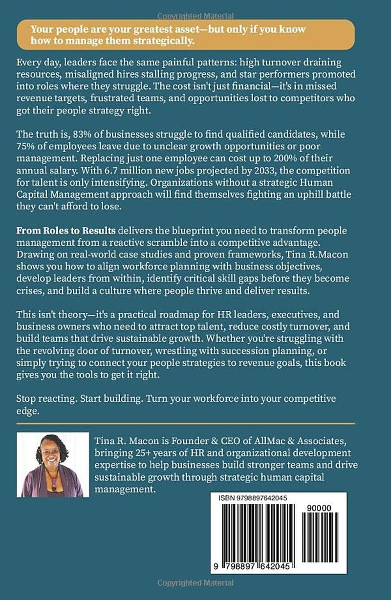 FROM ROLES TO RESULTS: The Human Capital Management Blueprint for Aligning People, Purpose, & Profit