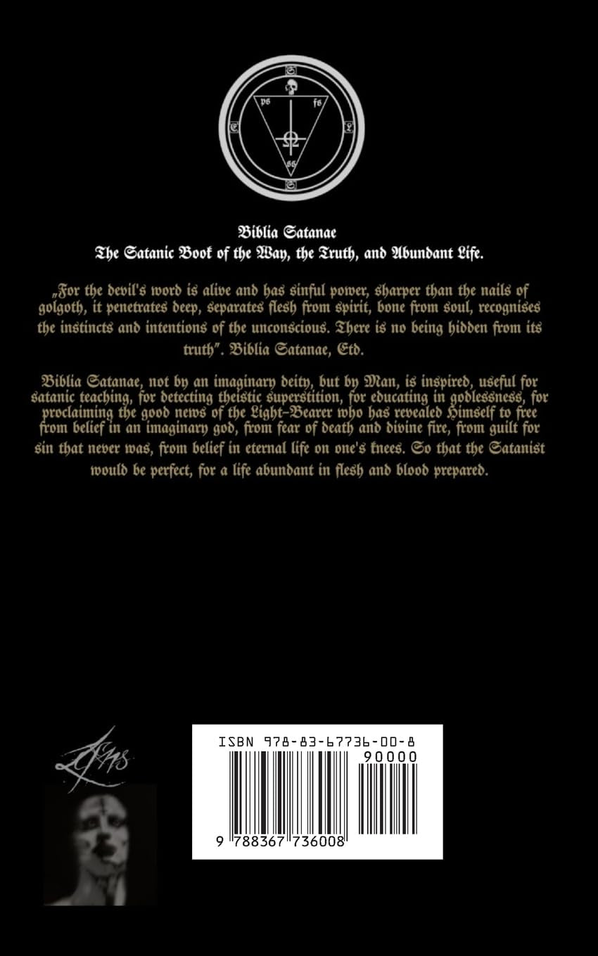 Biblia Satanae: Traditional Satanic Bible (Satanic Scriptures)