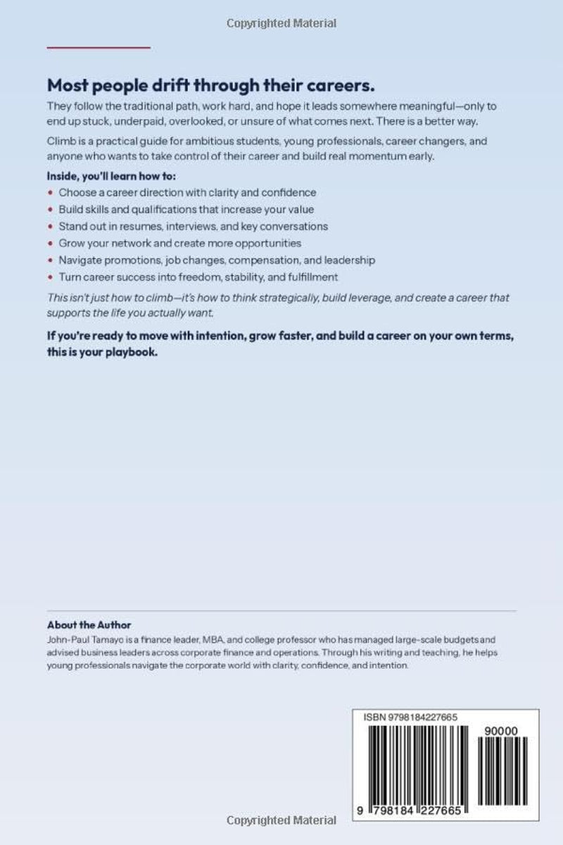 Climb: The Corporate Landscape Playbook for Accelerating Your Career