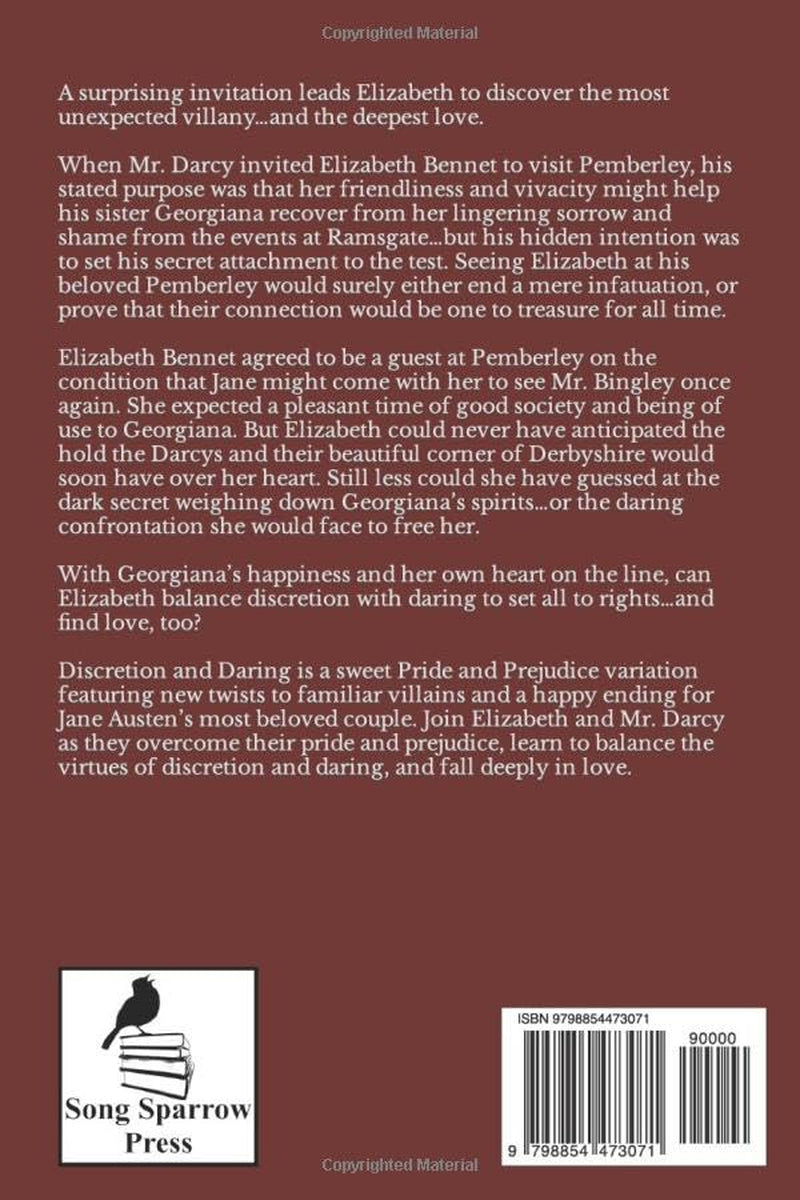 Discretion and Daring: A Pride and Prejudice Variation (Sweet Pride and Prejudice Variations)