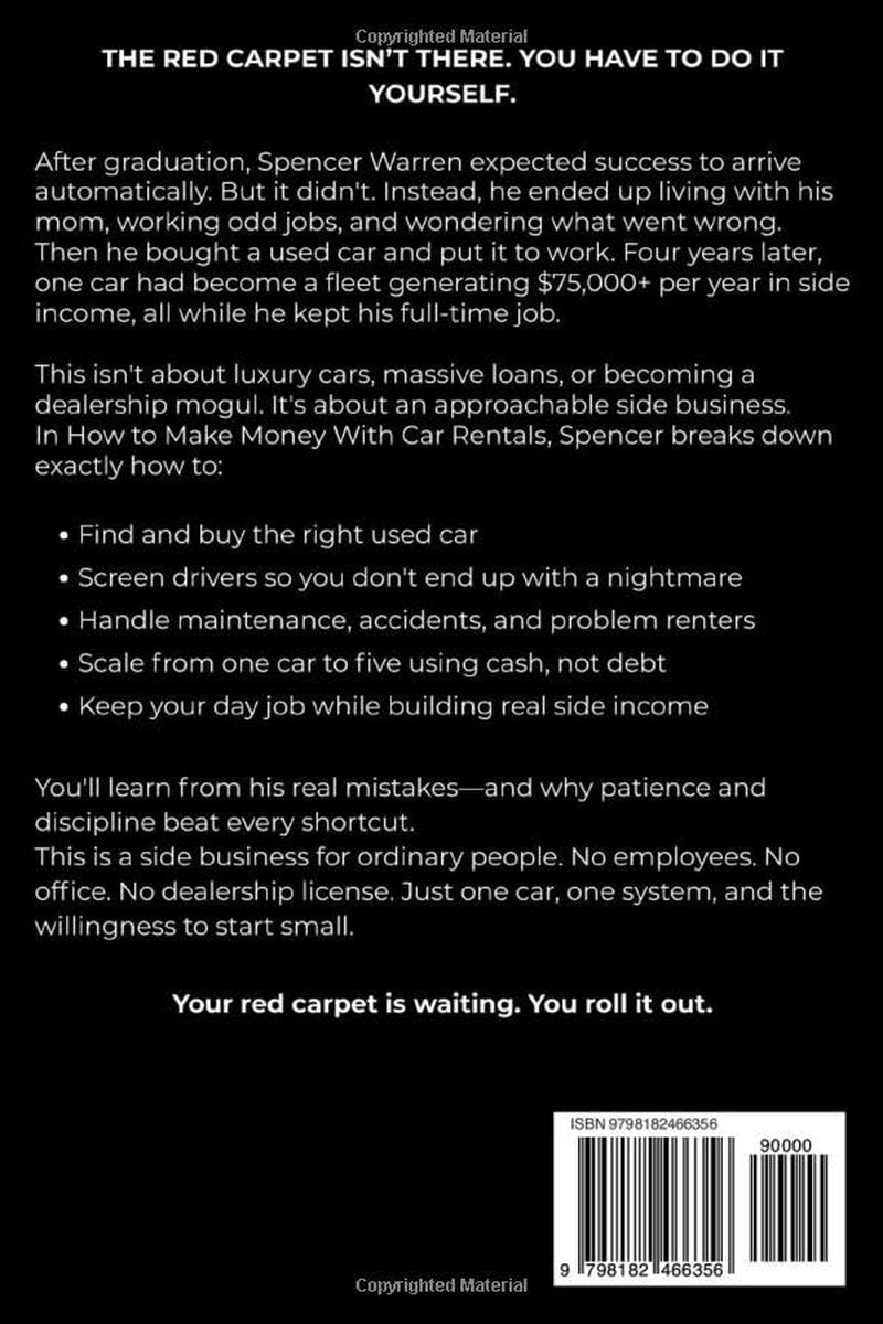 How to Make Money with Car Rentals: How I Built a Profitable Side Business While Working Full Time