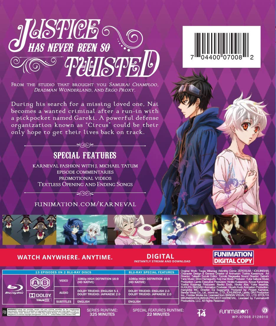 Karneval: The Complete Series [Blu-ray]
