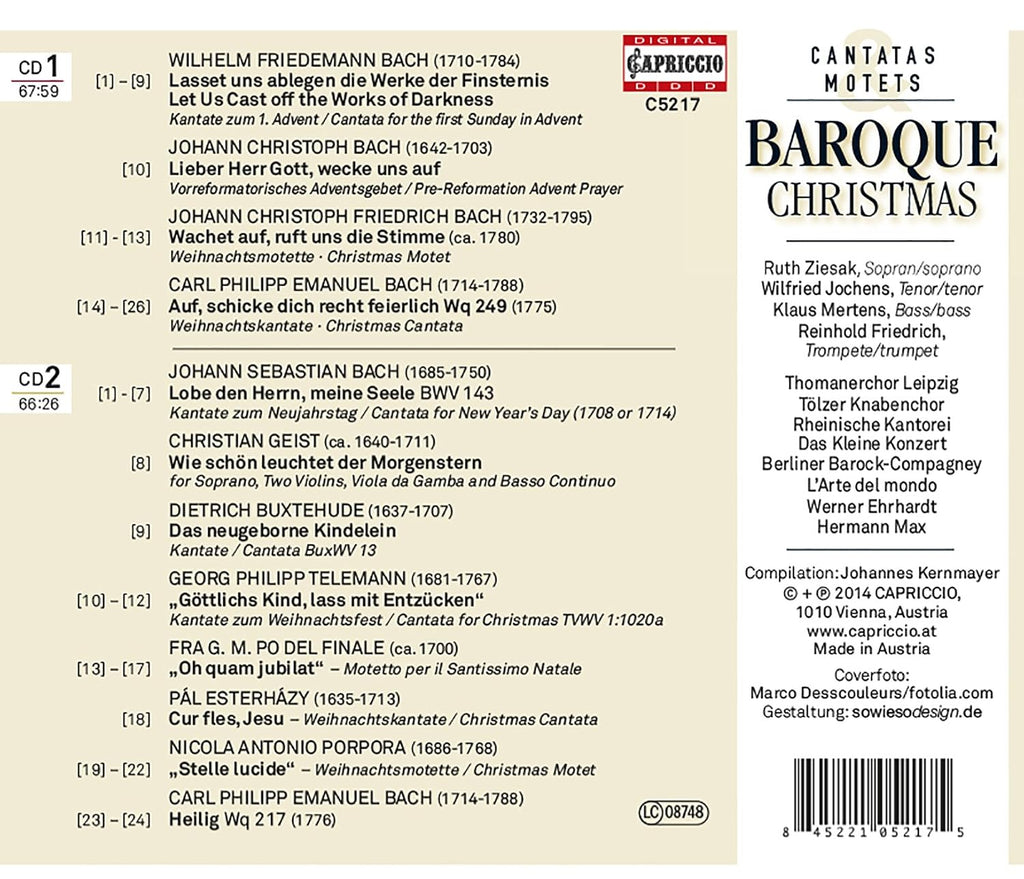 Baroque Christmas-Cantatas & Motets