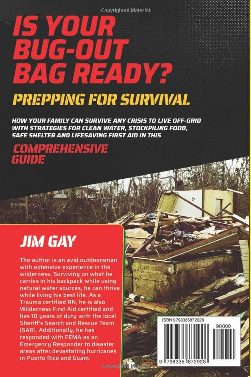 Prepping For Survival: How Your Family Can Survive Any Crisis to Live Off-Grid with Strategies for Clean Water, Stockpiling Food, Safe Shelter and Life-Saving First Aid