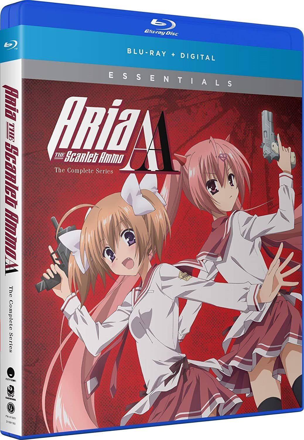 Aria the Scarlet Ammo AA: The Complete Series [Blu-ray]