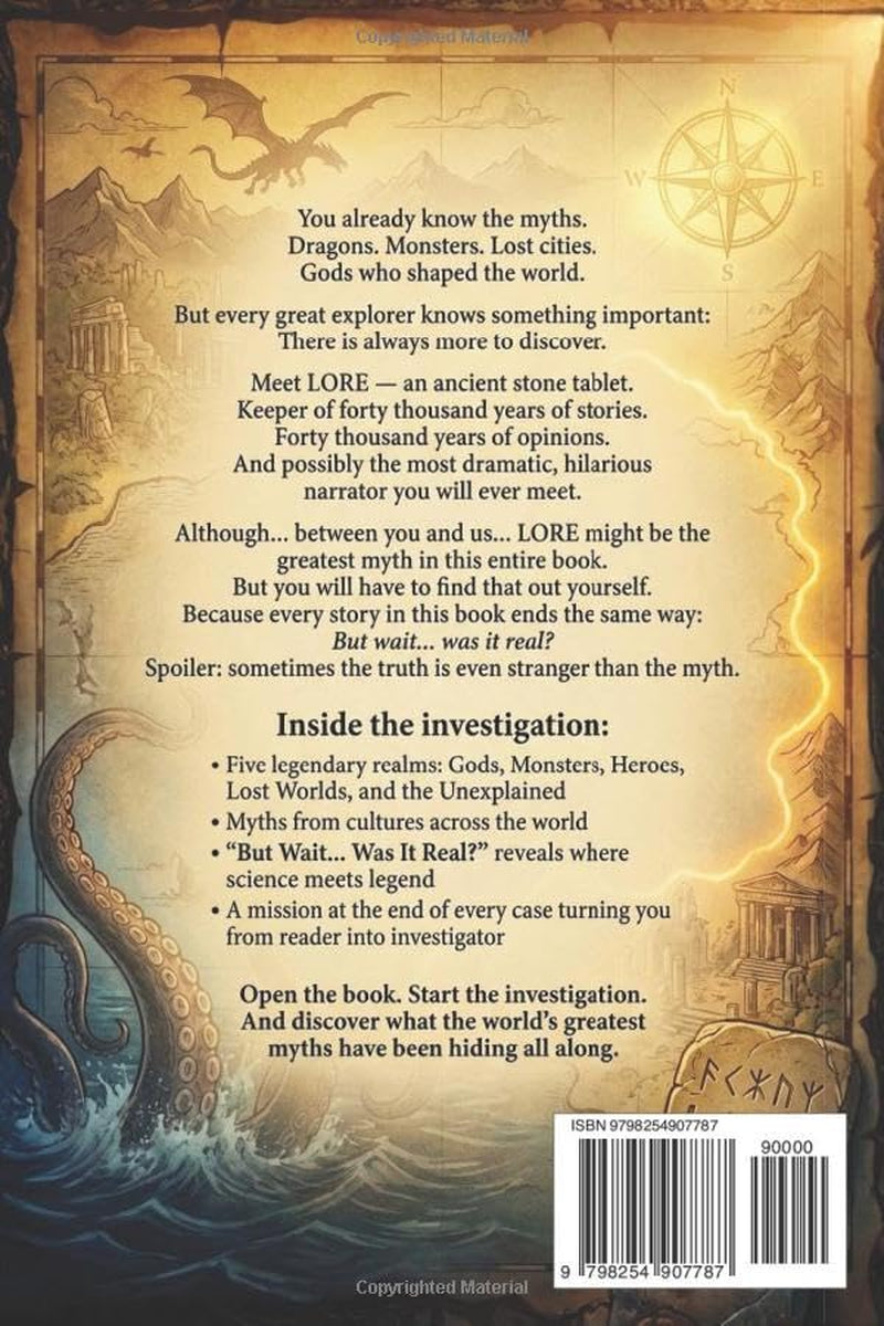 World’s Greatest Myths: A Young Explorer's Guide to Gods, Creatures, Legends, and Lost Empires (B&W Edition)