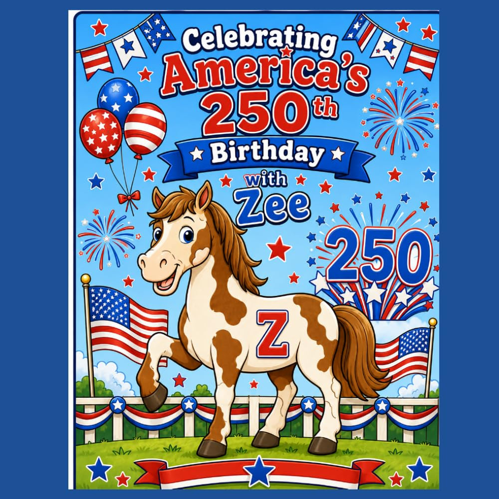 Coloring America’s 250th Birthday with Zee