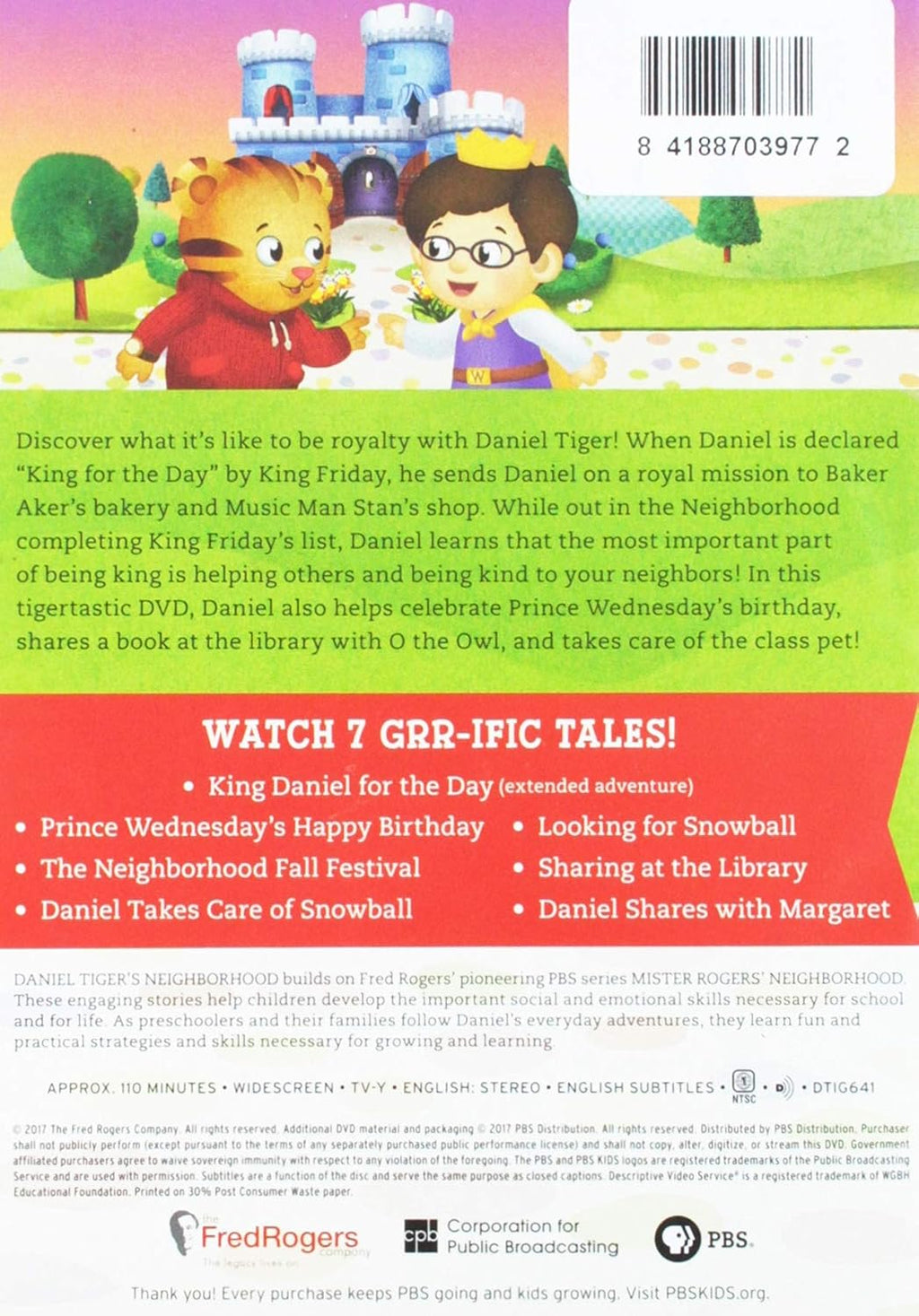 Daniel Tiger's Neighborhood: King Daniel For The Day