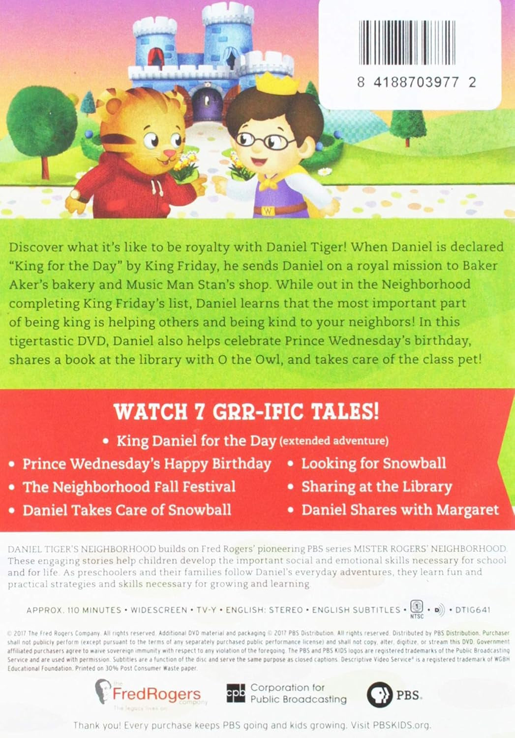 Daniel Tiger's Neighborhood: King Daniel For The Day