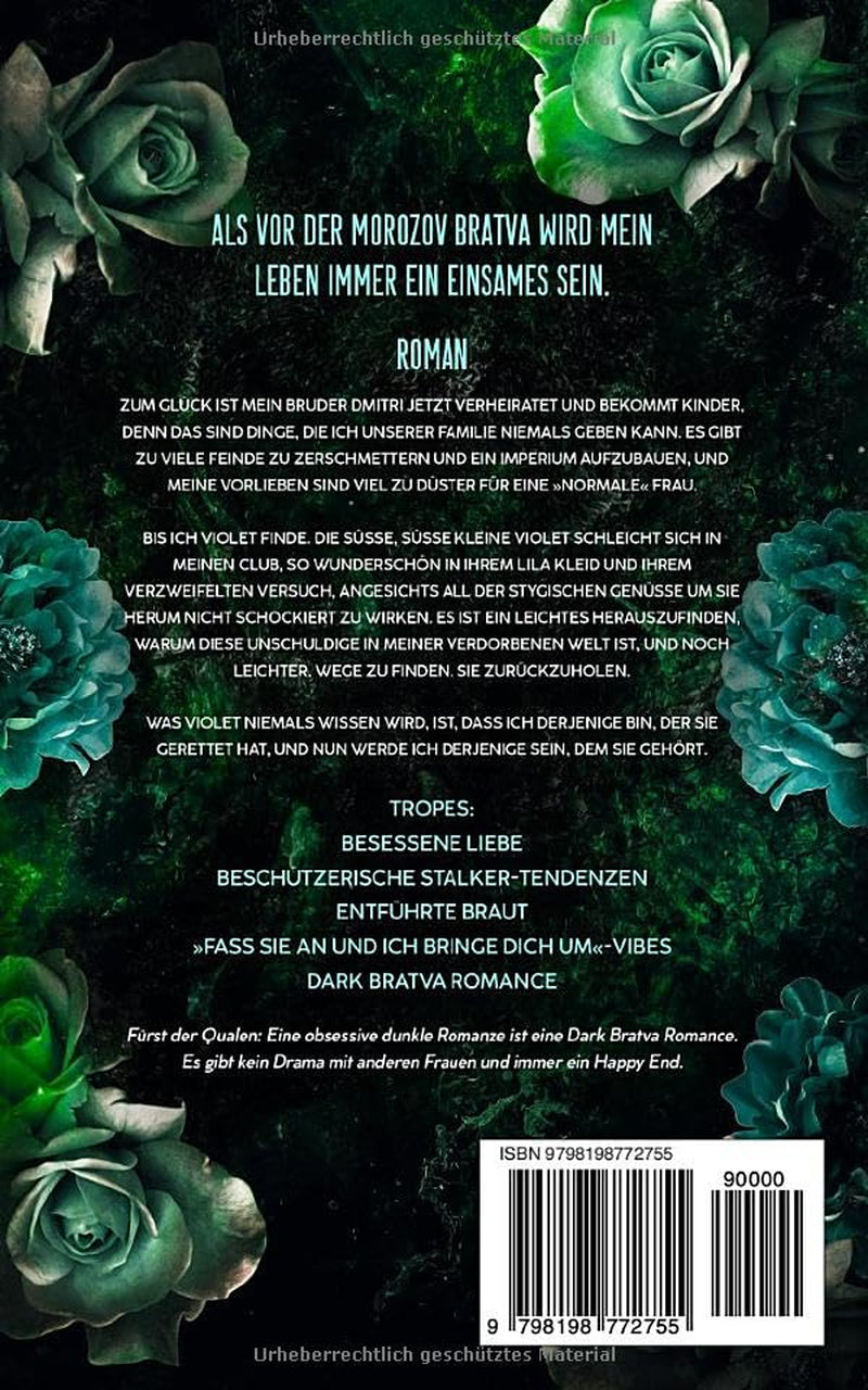 Fürst der Rache: ine dunkle Bratva-Romanze über eine Zwangsheirat und ein geheimes Kind (Die Herren Der Bratva) (German Edition)
