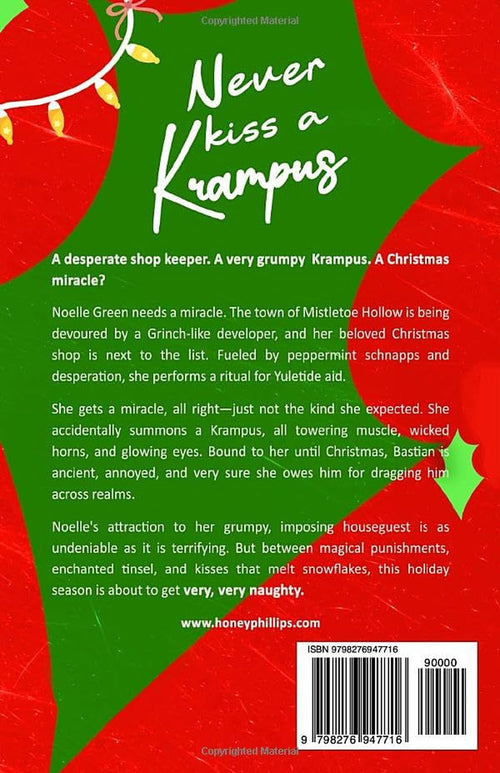 Never Kiss a Krampus: A Cozy Holiday Monster Romance (Wrong Move, Right Monster)