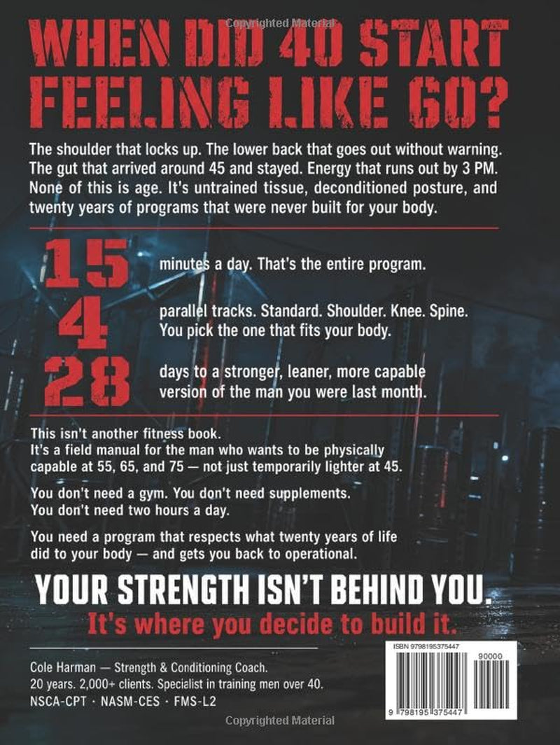 Bulletproof Military Calisthenics for Men Over 40: The 28-Day Bodyweight Program With 4 Parallel Tracks to Rebuild Strength, Burn Belly Fat & Protect Your Joints