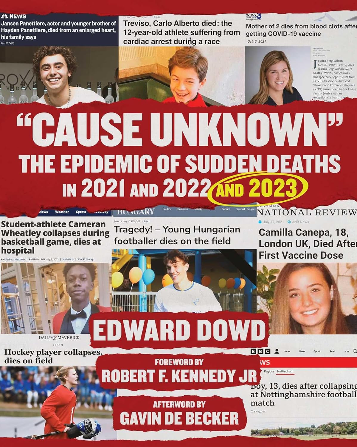 "Cause Unknown": The Epidemic of Sudden Deaths in 2021 & 2022 & 2023 (Children’s Health Defense)