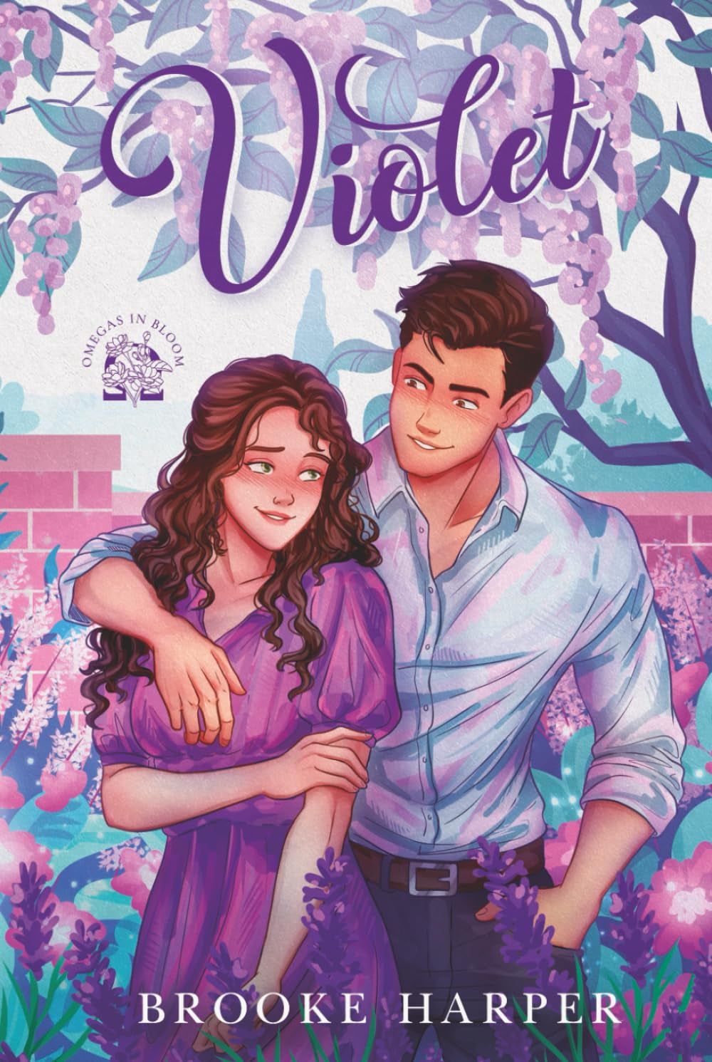 Violet: A Modern Regency Omegaverse Romance (Omegas in Bloom)