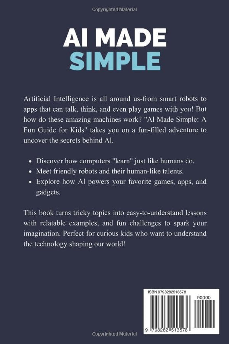 "AI Made Simple: A Fun Guide for Kids"