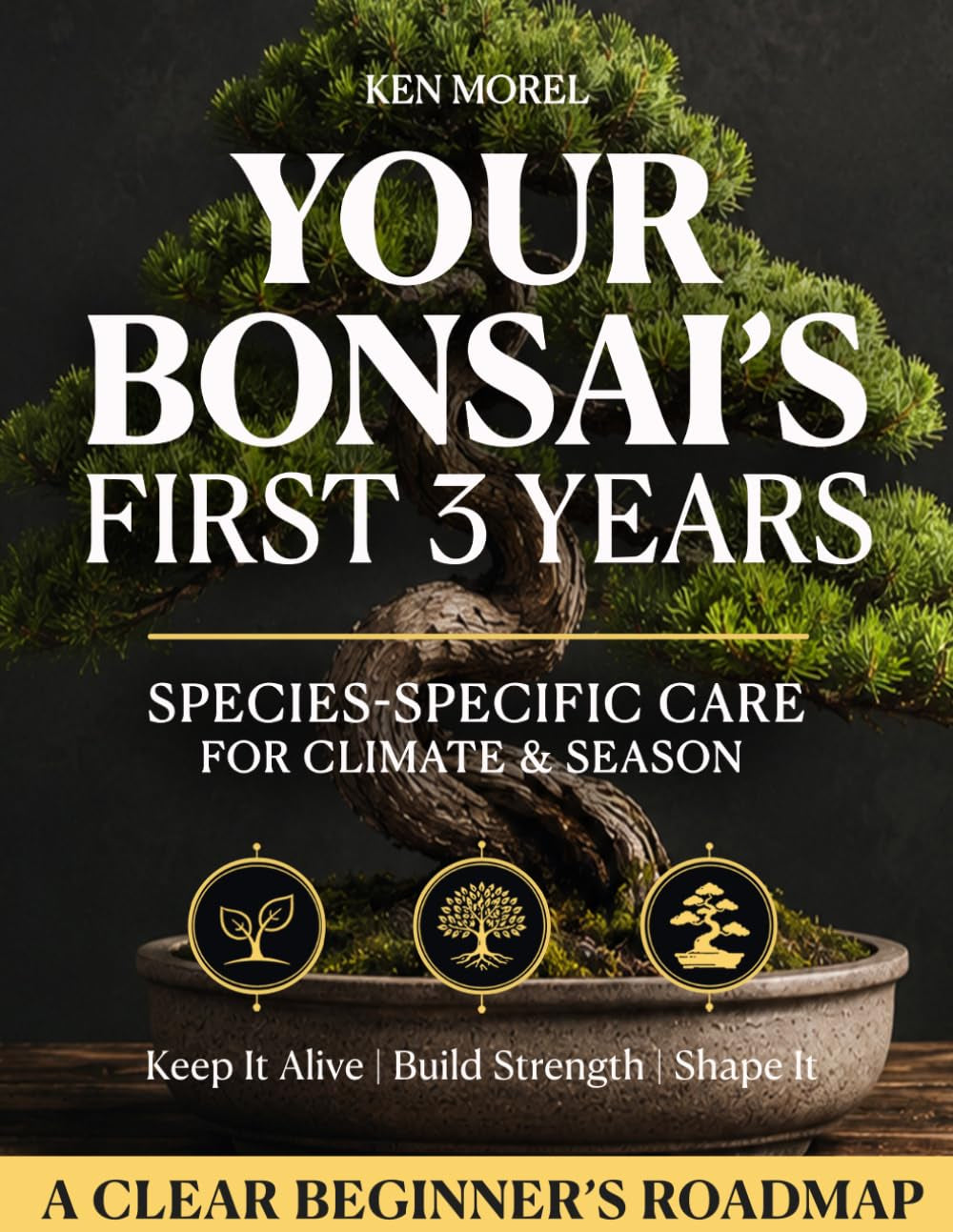 Your Bonsai’s First 3 Years: A Practical Roadmap to Keep it Alive & Thriving, Without Beginner Mistakes | Understand Your Tree, Know What to Do & When with Species-Specific Care for Climate & Season