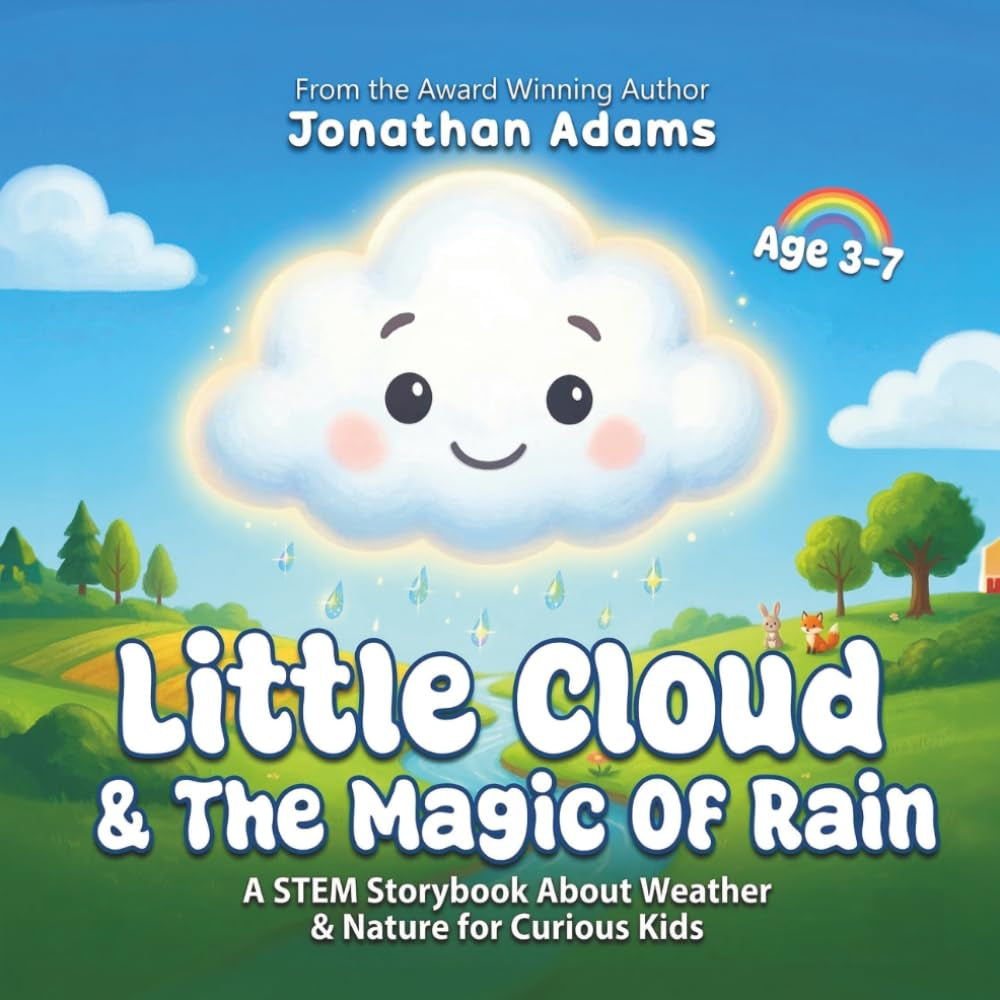 Little Cloud and the Magic of Rain: An Enchanting Illustrated STEM Storybook About Weather, Friendship, and Nature – Discovering How Rain, Clouds, and Nature Work for Curious Kids Ages 3–7