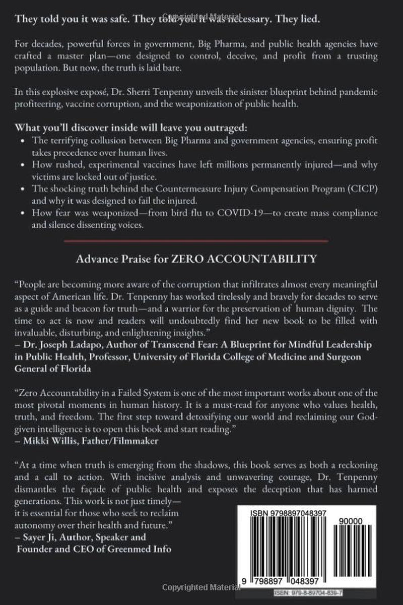 Zero Accountability in a Failed System: How Big Pharma Weaponizes Vaccines, Public Health, and the Law