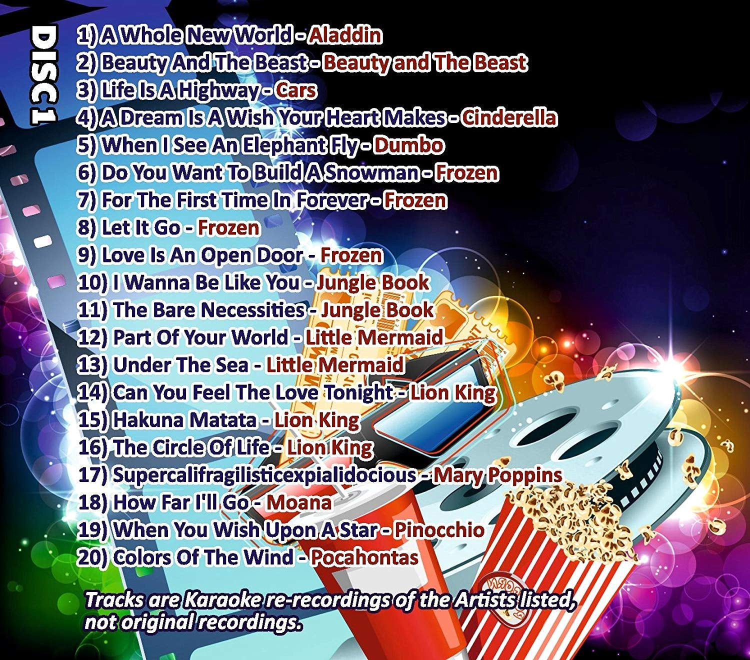 Mr. Entertainer Big Karaoke Hits: Kids Movies