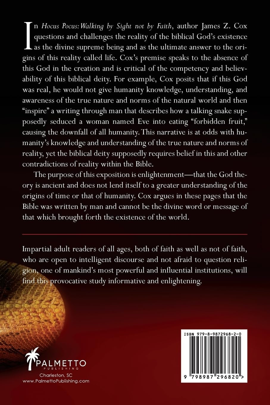 Hocus Pocus: Walking By Sight Not By Faith