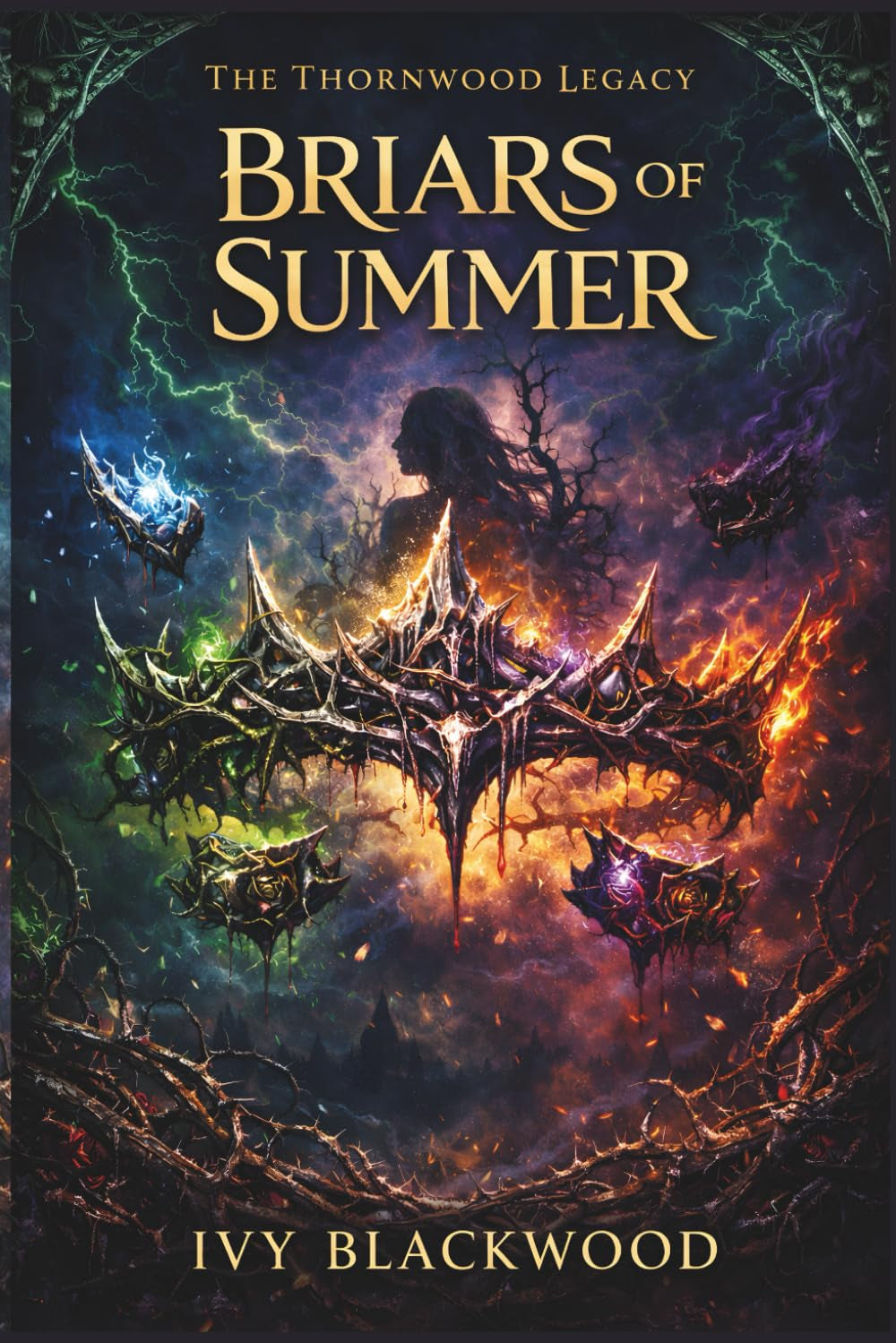 Briars of Summer: A Dark Fae Reverse Harem Romance (The Thornwood Legacy Book 3)