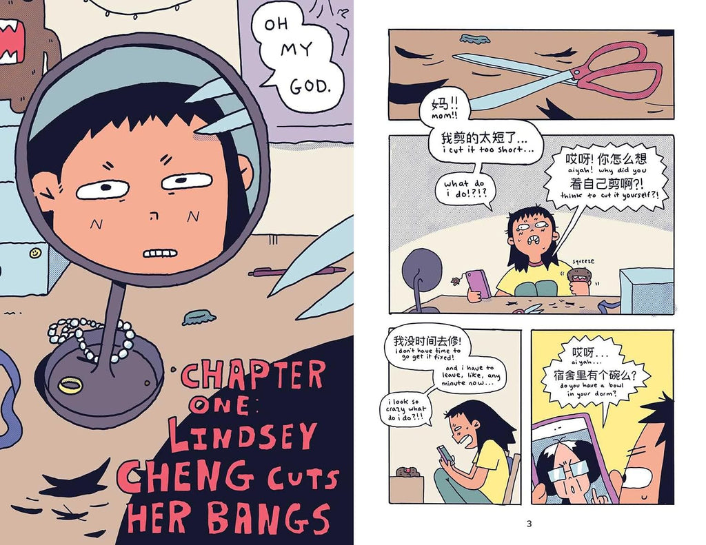 Lindsey Cheng Dates a White Boy!!!: A Graphic Novel