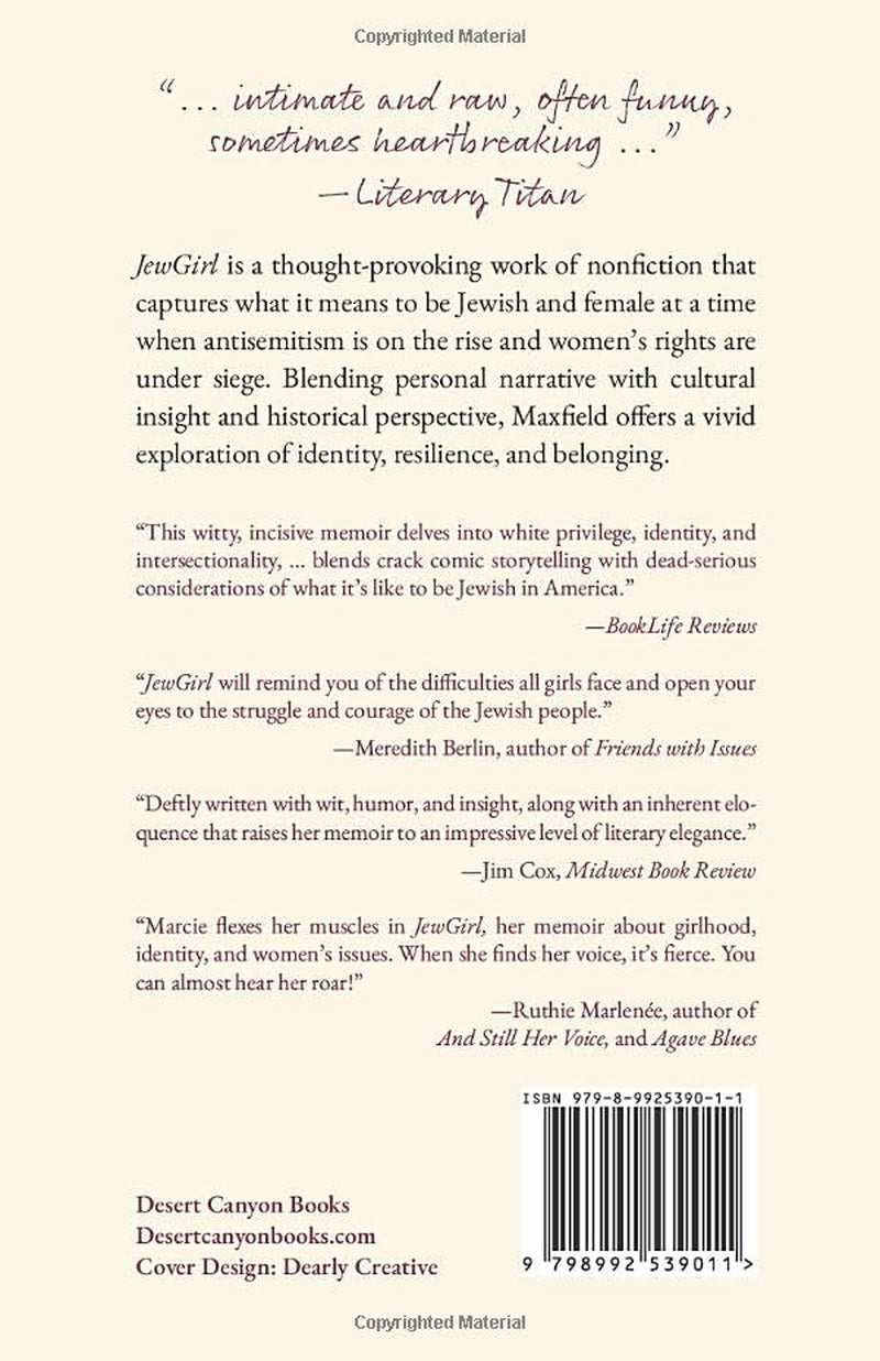 JewGirl: A Memoir On Being and Belonging