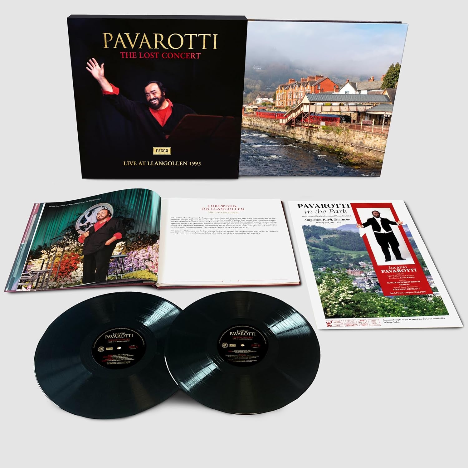 The Lost Concert: Live at Llangollen 1995 Book