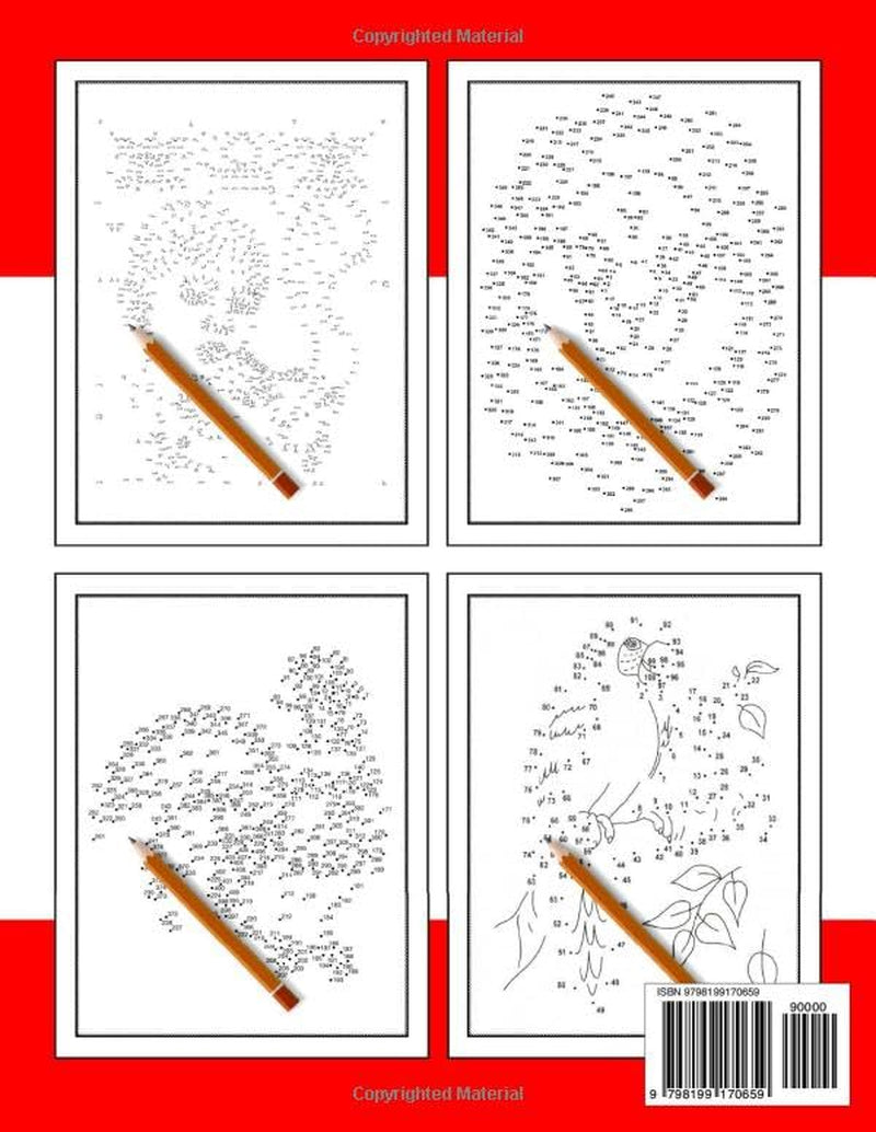 100 Pages Hard Extreme Dot to Dot Puzzle Book for Adults: Dot to Dot Puzzle Book for Adults, Teens and Seniors to Keep Brain Active