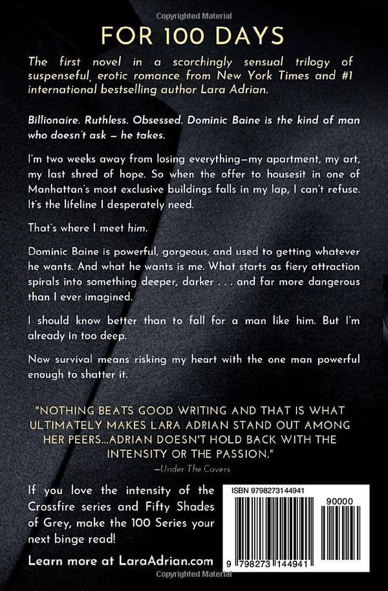 For 100 Days: A Steamy Billionaire Romance
