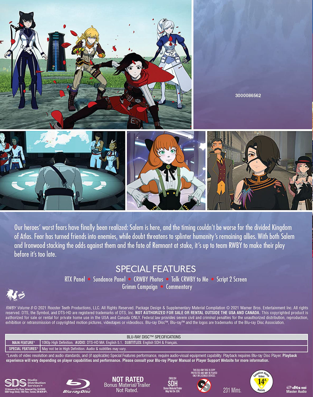 RWBY: Volume 8 (BD)
