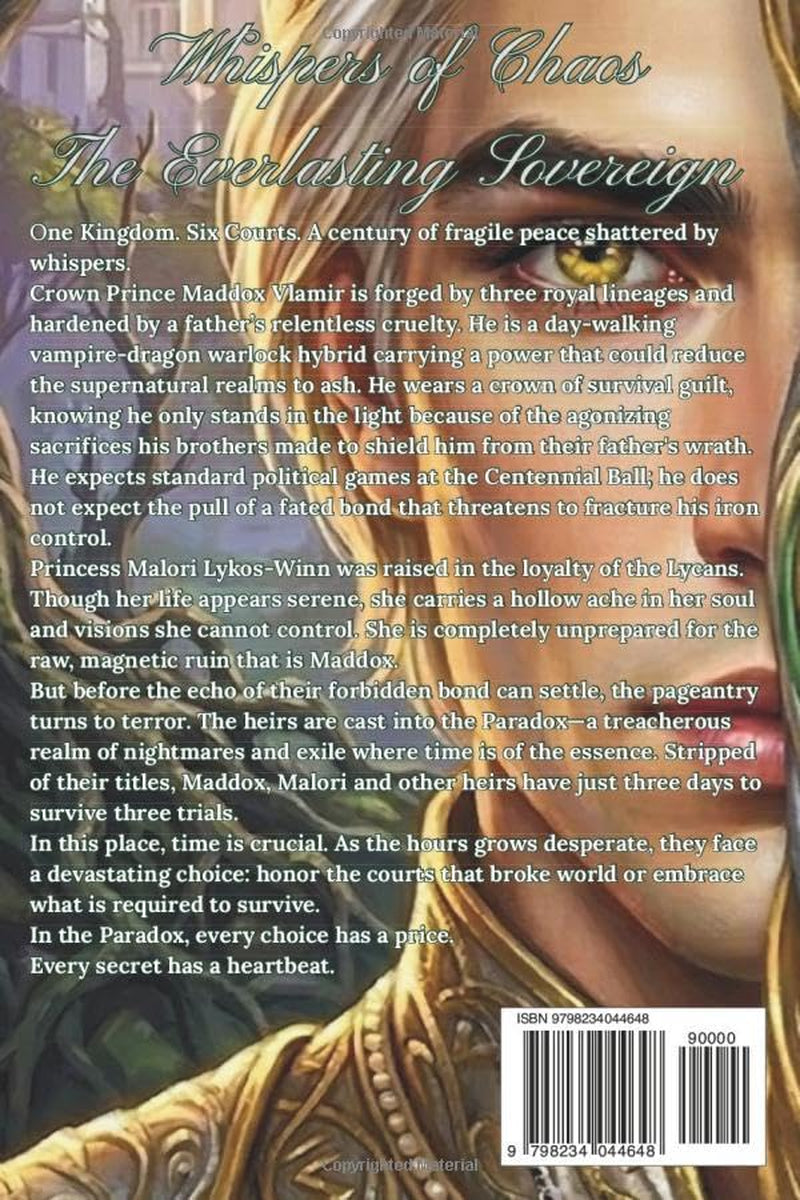 Whispers of Chaos (The Everlasting Sovereign Duology)