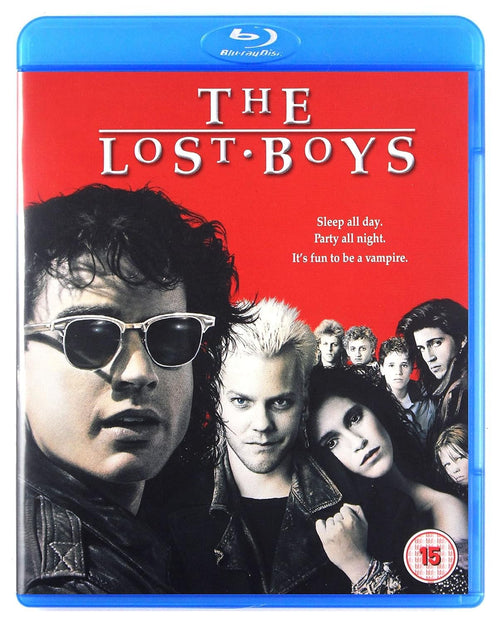 The Lost Boys Blu-ray, 1987 Classic Vampire Film, Starring Kiefer Sutherland, Corey Haim, Region Free