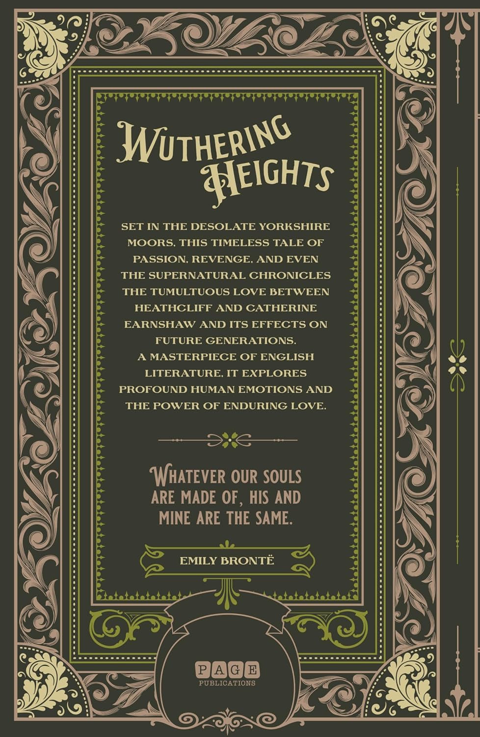 Wuthering Heights (Deluxe Hardcover)
