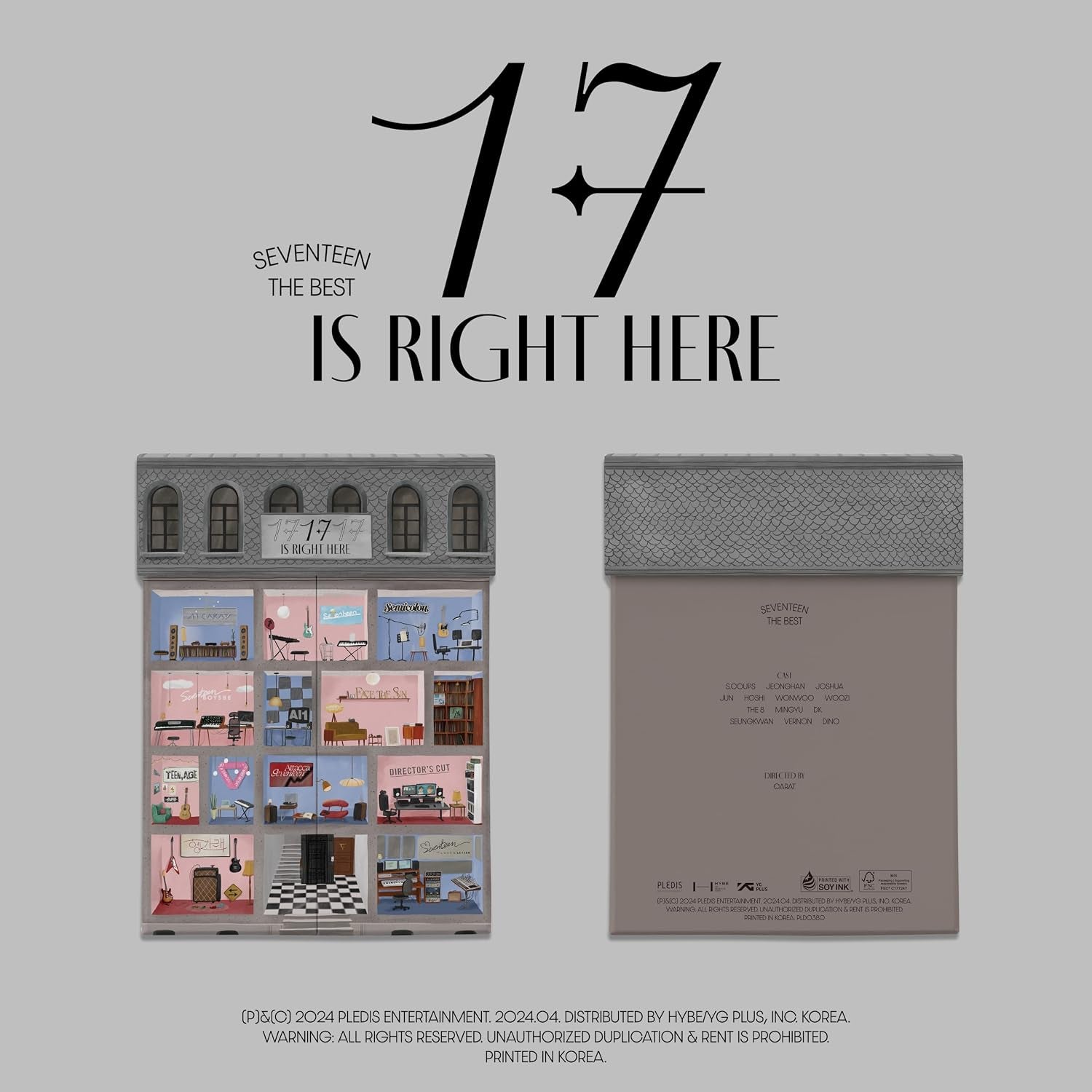 SEVENTEEN BEST ALBUM '17 IS RIGHT HERE' [HEAR Ver.]