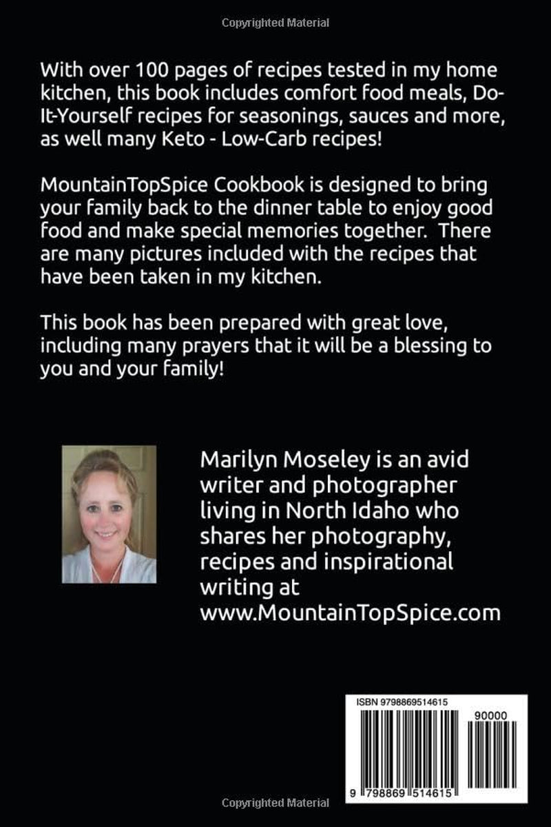 MountainTopSpice Cookbook